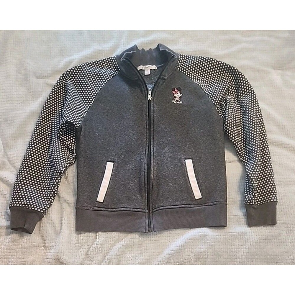 Disney Minnie Mouse Zip Sweater Size Medium